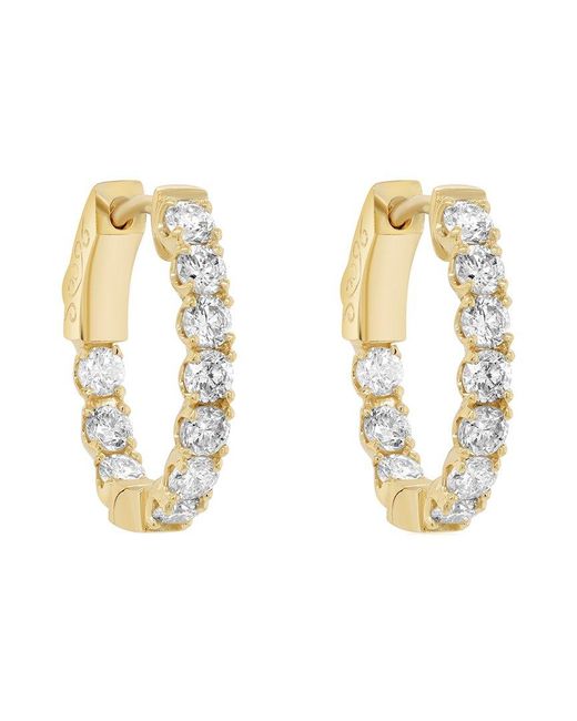 Diana M Metallic Fine Jewelry 14k 1.60 Ct. Tw. Diamond Earrings