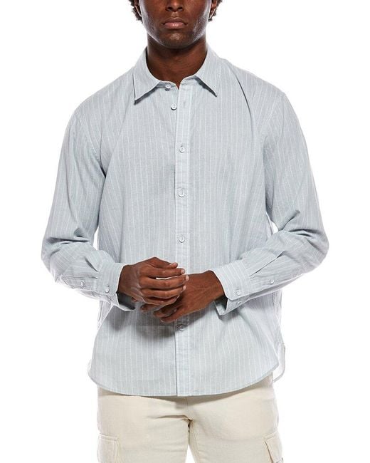 Rag & Bone Gray Griffin Shirt for men