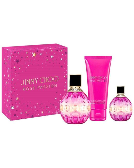 Jimmy Choo Pink Rose Passion 3Pc Set for men