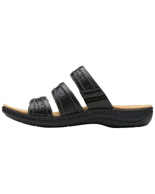 Clarks Black Collection Laurieann Dove Leather Sandal