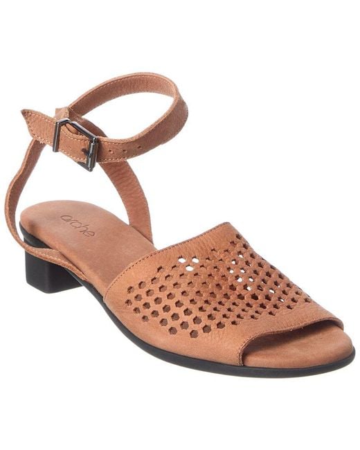 Arche Brown Obirho Leather Sandal