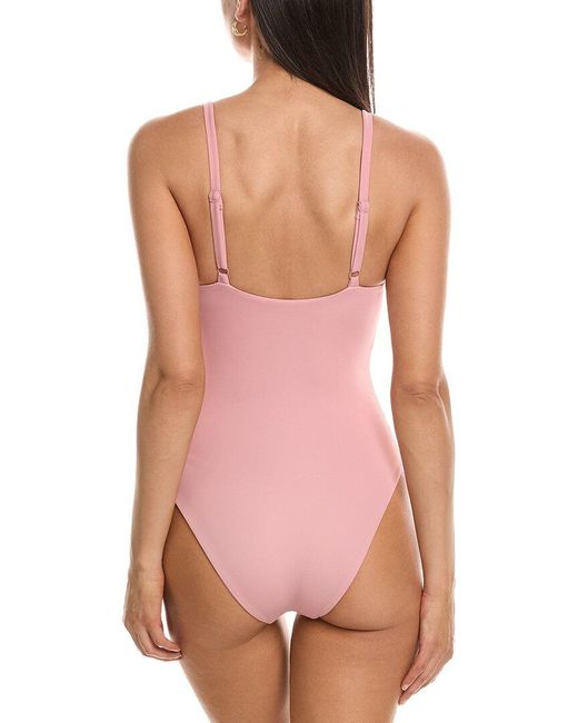 Onia Pink Marilyn One-Piece