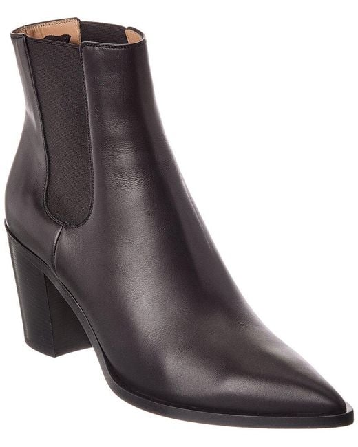 Gianvito Rossi Brown Romney 70 Leather Boot