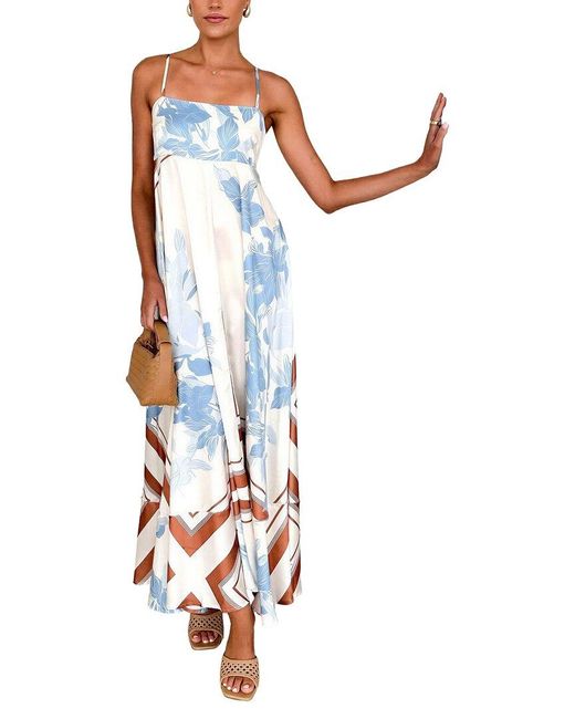 Kayla Paris White Maxi Dress