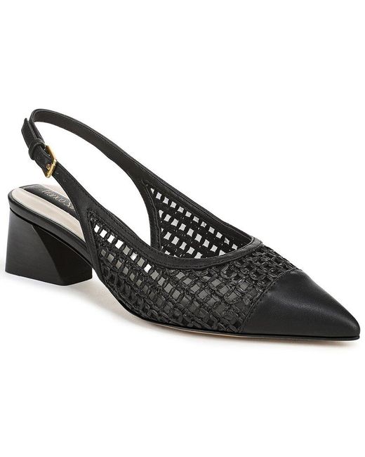 Franco Sarto Black Racer9 Slingback