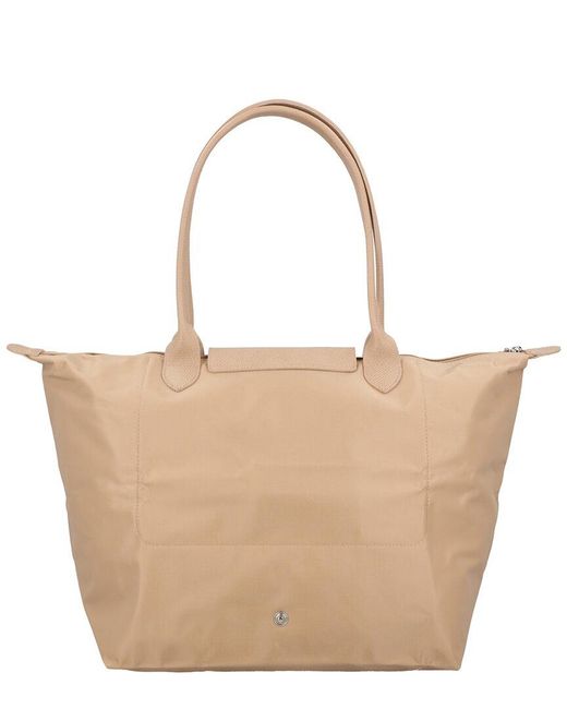 Longchamp Natural Le Pliage One Large Tote Bag