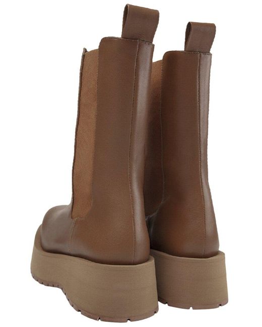 Paloma Barceló Brown Aster Leather Boot