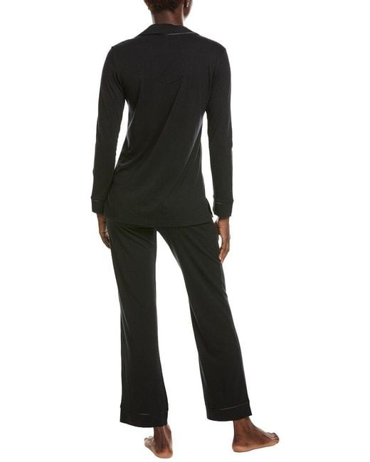 Cosabella Black 2Pc Bella Top Pant Pajama Set
