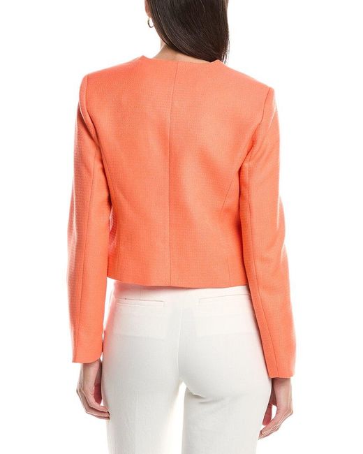Tahari Red Jacket