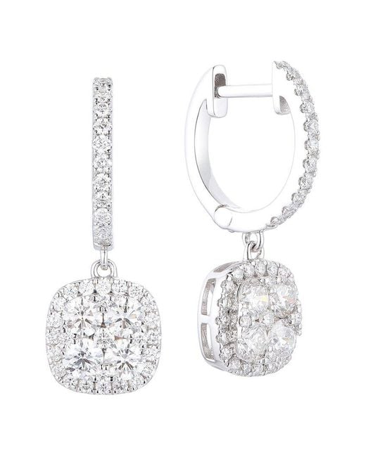 Gregg Ruth White 14K 1.50 Ct. Tw. Diamond Earring