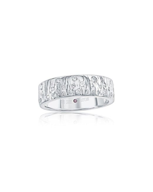 Suzy Levian CZ Jewelry White Suzy Levian Cz Ring