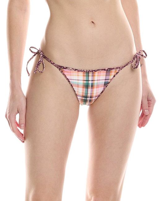 Monte and Lou Pink Monte & Lou Reversible Tie Side Bottom
