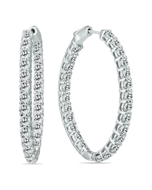 Diamond Select Cuts White 14k 5.00 Ct. Tw. Diamond Earrings