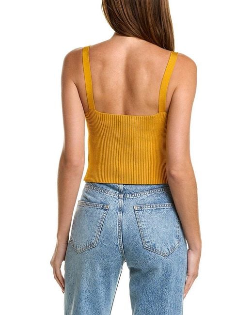 Vince Blue Sweetheart Bralette