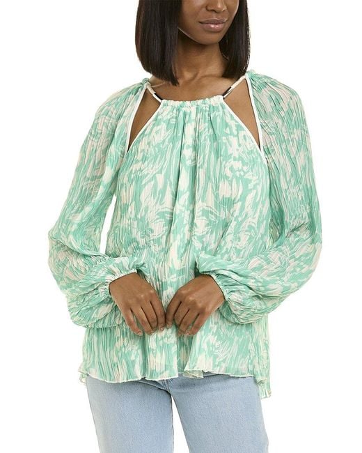 Jonathan Simkhai Green Lilah Top