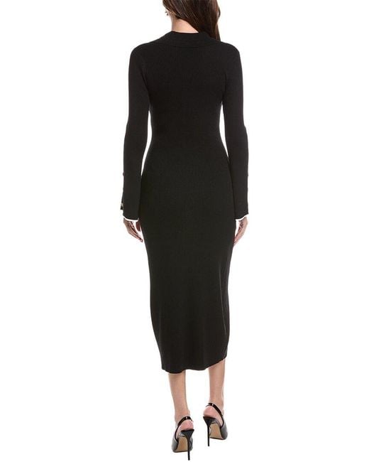 Julia Jordan Black Midi Dress