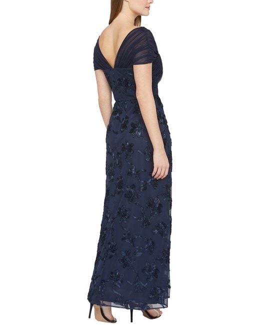 JS Collections Blue Carolina Gown