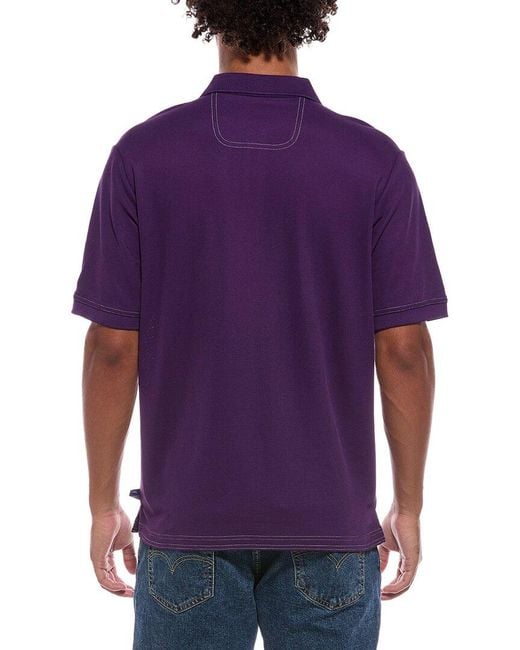 Tommy Bahama Purple Sport Emfielder 2.0 Polo Shirt for men