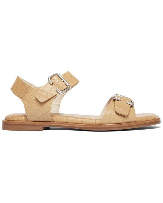 Frēda Salvador Metallic Charlie Leather Sandal