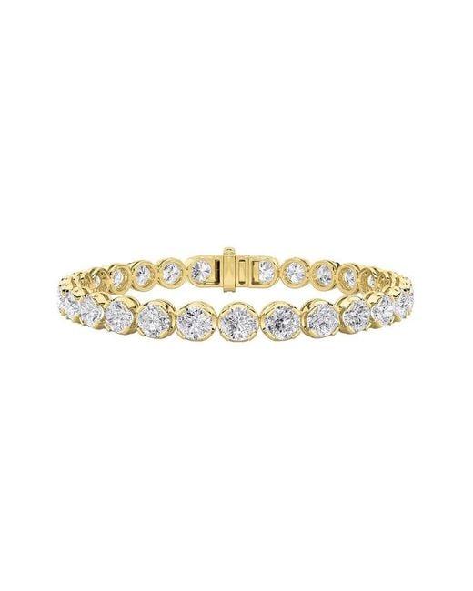 Lab Grown Diamonds White 14K 8.00 Ct. Tw. Lab-Grown Diamond Bracelet