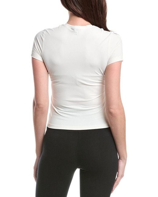 Sweaty Betty White Explorer Sculpt Shirt