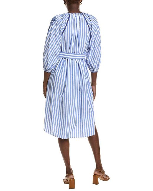 J.McLaughlin Blue Zelena Dress