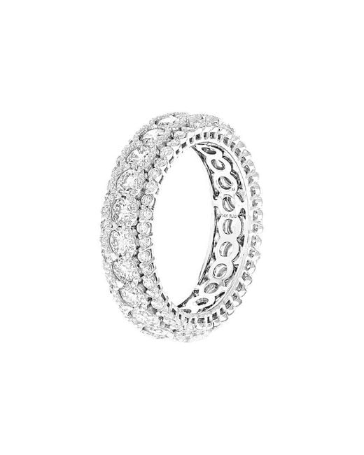 Amairah White 14K 4.00 Ct. Tw. Lab-Grown Diamond Eternity Ring