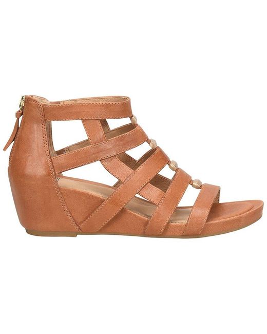Söfft Brown Rio Leather Sandal