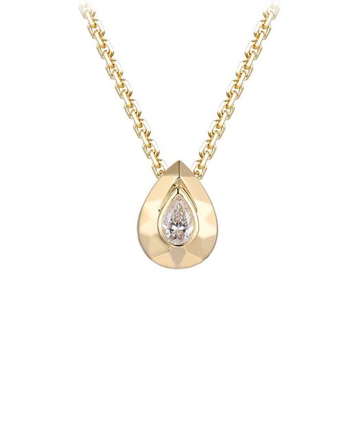 Gregg Ruth White 14K 0.14 Ct. Tw. Diamond Pendant