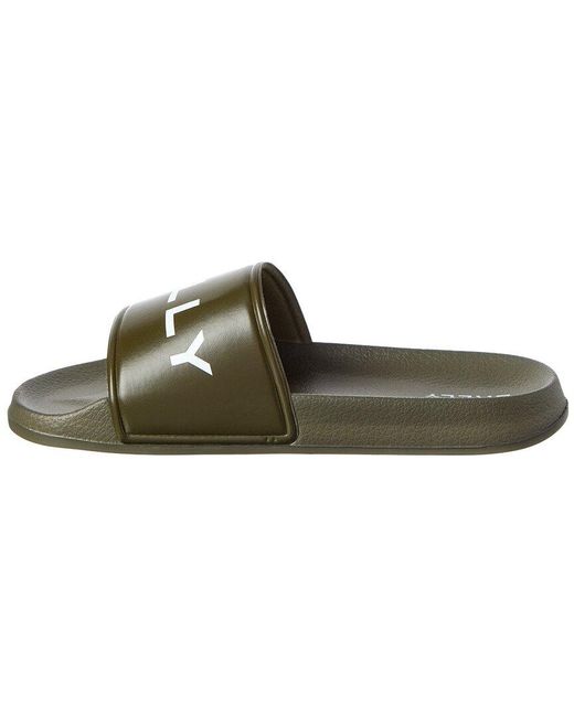 Bally Green Summer Slide for men