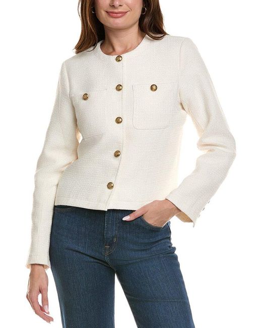Fate Natural Button Cardigan