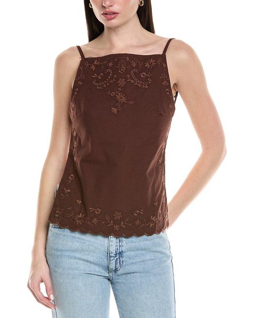 Avantlook Brown Top