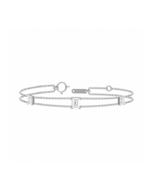 Lab Grown Diamonds White 14K 2.00 Ct. Tw. Lab-Grown Diamond Bracelet