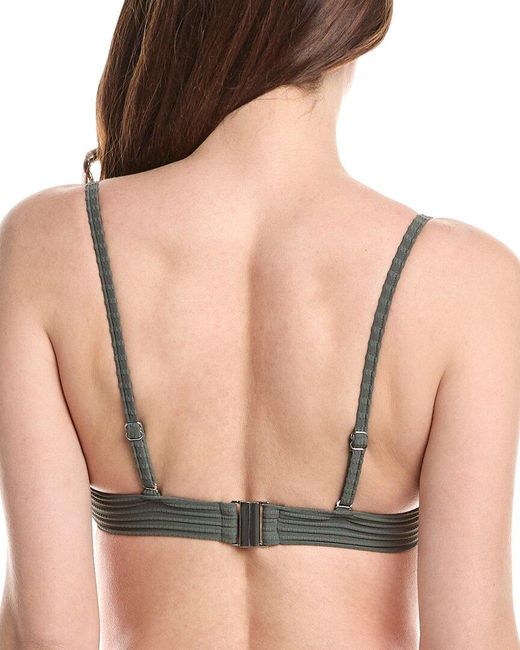 Sea Level Green Spinnaker Balconette Bra