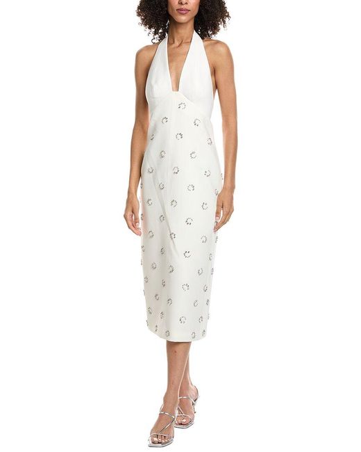 A.L.C. White Eva Midi Dress