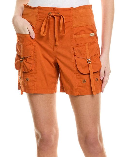 XCVI Orange Felix Short