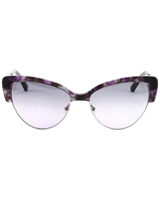 Vera Wang Blue 57Mm Sunglasses