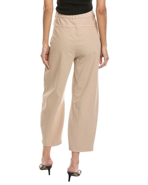 Eileen Fisher Natural Ankle Barrel Pant