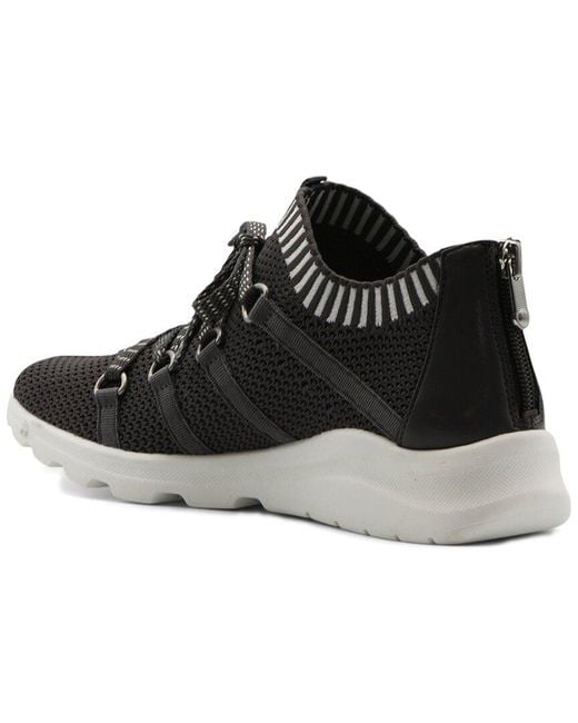 Adrienne Vittadini Black Tallie Sneaker