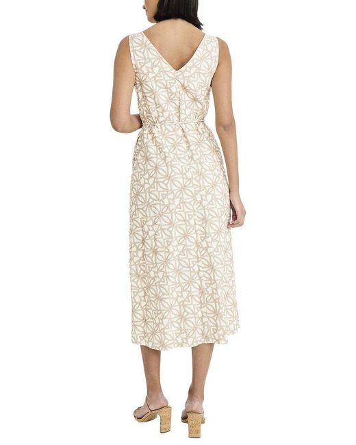 Maggy London Natural Midi Dress