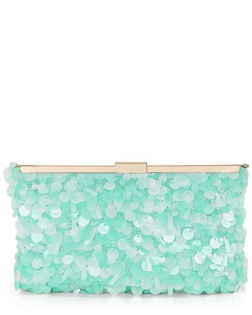 Badgley Mischka Blue Briar Sequin Clutch