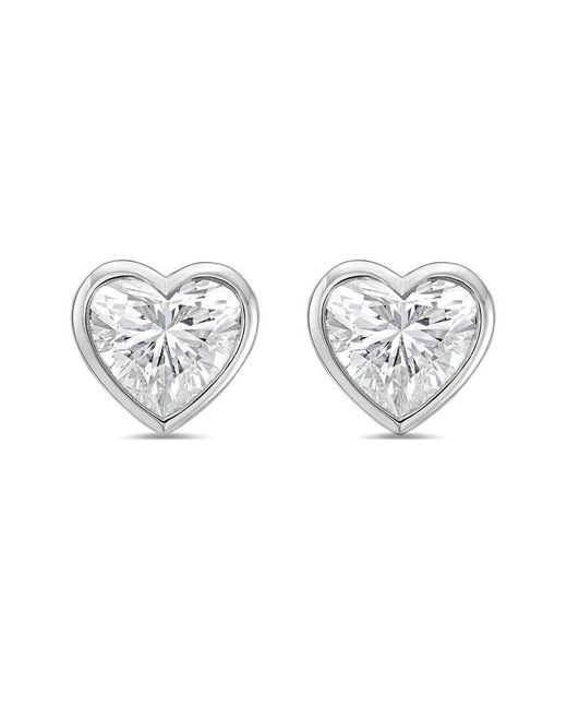 Diana M White Diana M. 14K 6.00 Ct. Tw. Lab-Grown Diamond Stud Earrings
