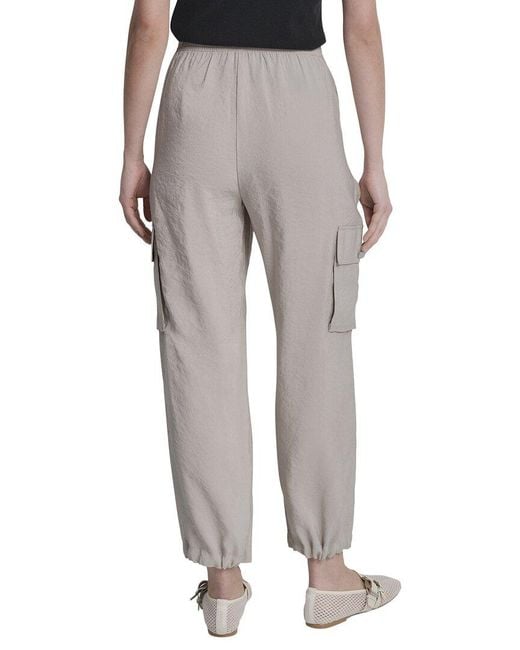 DKNY Gray Fuji Cargo Pant