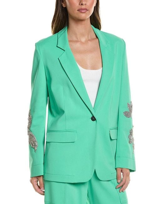 Forte_forte Green Embellished Jacket