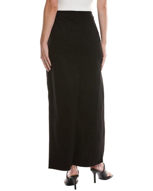 L'Agence Black Rysa Maxi Skirt