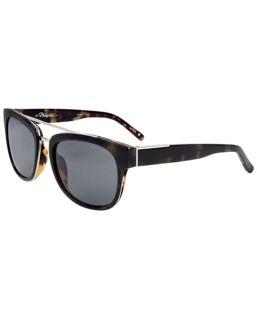 3.1 Phillip Lim Black Phillip Lim By Linda Farrow Pl144 54Mm Sunglasses