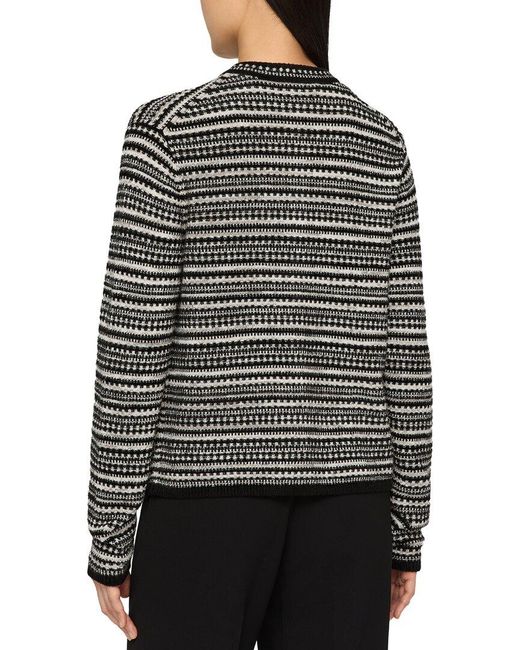 Lafayette 148 New York Black Sweater