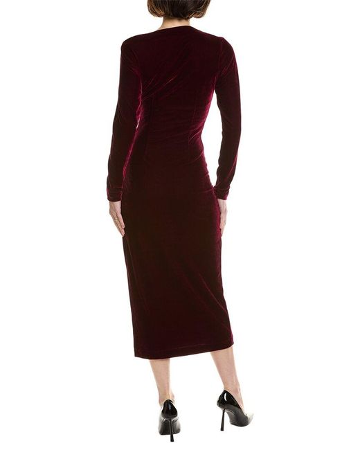 Reiss Red Brooke Dress
