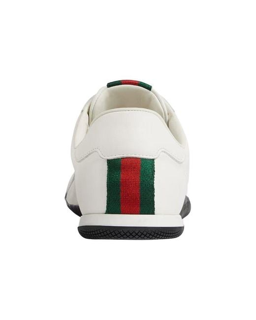 Gucci White Leather Sneaker for men