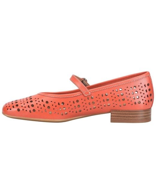 Söfft Red Ellie Leather Flat